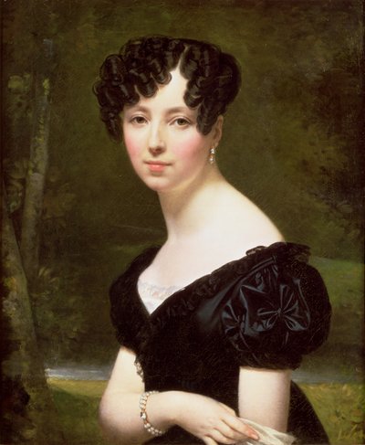 Portrait of Baroness Pontalba by Amelie Legrand de St. Aubin